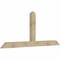 Ekena Millwork Portland Rough Sawn Timber Gable Bracket, Douglas Fir, 96"W x 40"H x 4"D x 6"F, 10/12 Pitch GBW096X40X0406POR00RDF - alternate 3